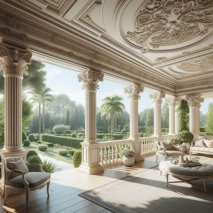 Ứng Dụng Cột Nhà Đẹp Trong Các Không Gian