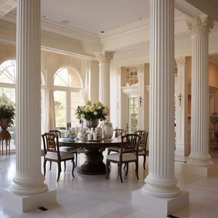 Bí Quyết Sử Dụng Cột Trang Trí PU Sang Trọng 